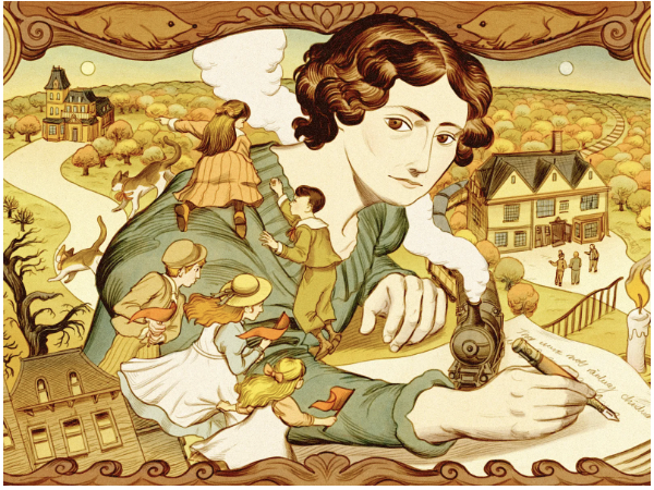 an illustration of Author E. Nesbit